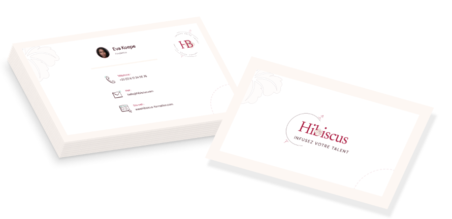 Charte graphique Hibiscus — déclinaisons